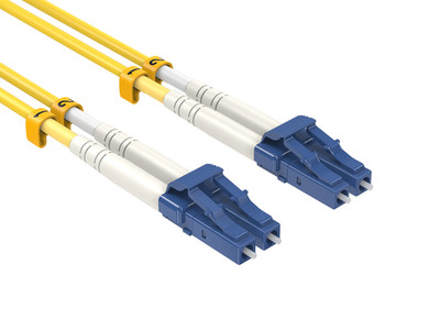 OS2 LC/LC Duplex 9/125 Singlemode Fiber Optic Cable - 0.5/1/1.5/2/3/4/5 to 50m