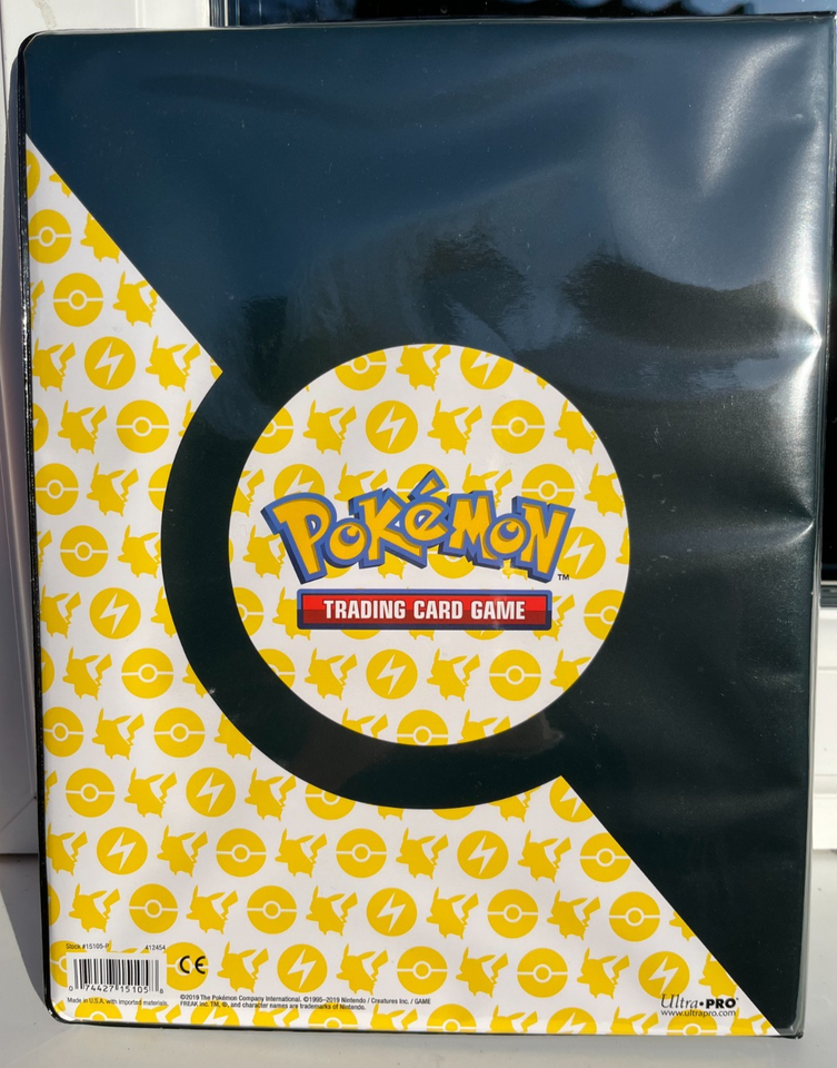 Ultra Pro Pokémon official Licensed 9 pocket Folder Album Binder ...