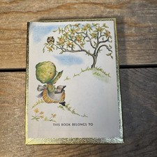 Vintage 70's Antioch Holly Hobbie Bookplates Box Of 50 Opened Complete USA Made