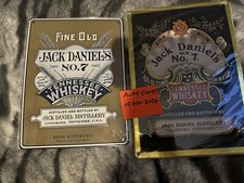 Jack Daniels 2 Legacy Tin Signs