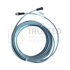 PHOENIX CONTACT SENSOR/ACTUATOR CABLE 10m 1405887 SAC-5P-M12MS-M12FR BK/800/10