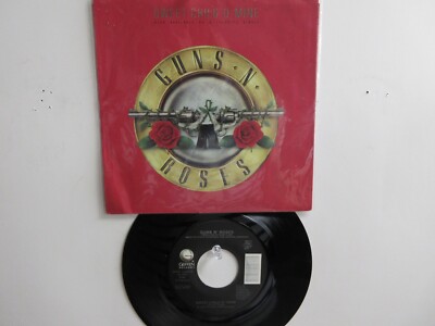    ' GUNS N ' ROSES ' HIT 45 + PICTURE SLEEVE [SWEET CHILD O' MINE]  1988 !   