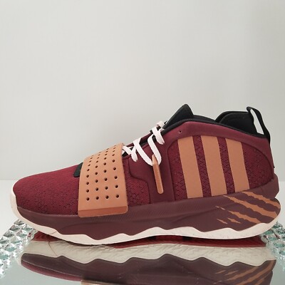 Adidas Dame 8 EXTPLY ''Legends Unleased - Foo Lion'' Burgundy - Men's 15 - ID8422