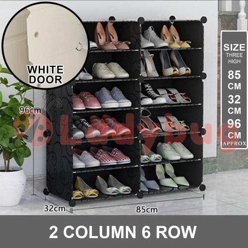 Door Cube DIY Shoe Cabinet Rack Storage Portable Stackable Organiser Stand - Picture 16 of 29