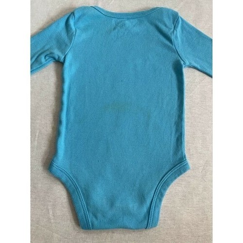 Carter's Bebé Niño Conjunto de 3 Body Gris Azul Rojo 100% Algodón Talla 3-6 M - Imagen 3 de 12