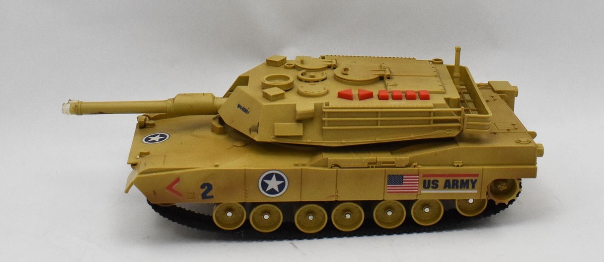 Toy State Industrial US Army M1 Abrams Tank 15.5