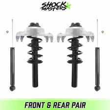 Front Complete Struts Springs Rear shocks for 2009-2016 Audi A4 Quattro