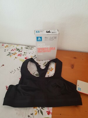 Odlo Bra High Support - Sport BH - 80 B -  NEU schwarz