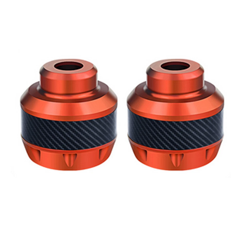 1Pair Motorcycle Motorbike Front Fork Wheel Frame Slider Crash Protector Alloy - Image 3 of 4