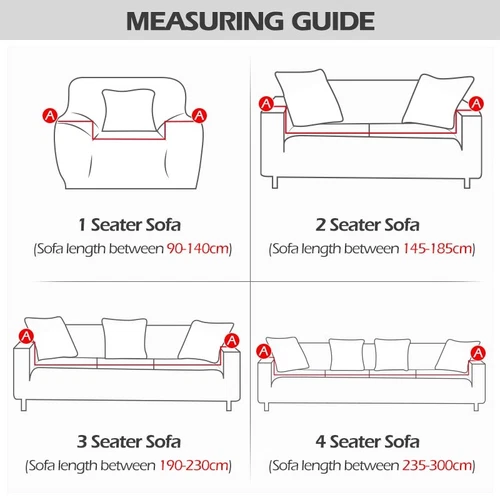 Stretch Sofabezug für Wohnzimmer Couchbezüge mit Rock rutschfeste Slipper - Bild 2 von 18