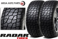 2 X Radar Renegade At-5 31/10.5r15 109s Owl Off Road All Terrain Tires on sale 2 X Radar Renegade At-5 31/10.5r15 109s Owl Off Road All Terrain Tires on sale