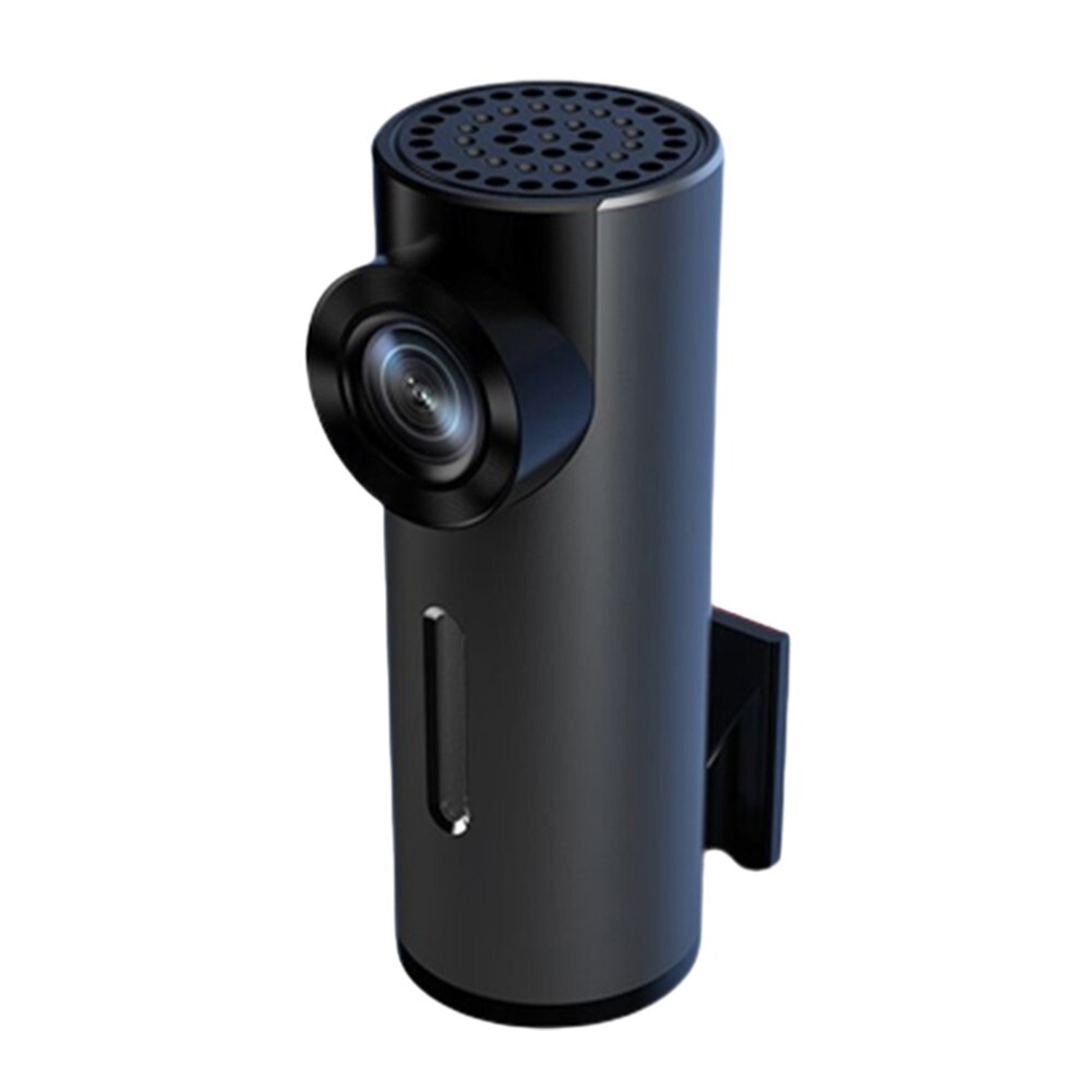 Compact and Portable Car DVR Dash Cam Connects to Phone for Easy Usage