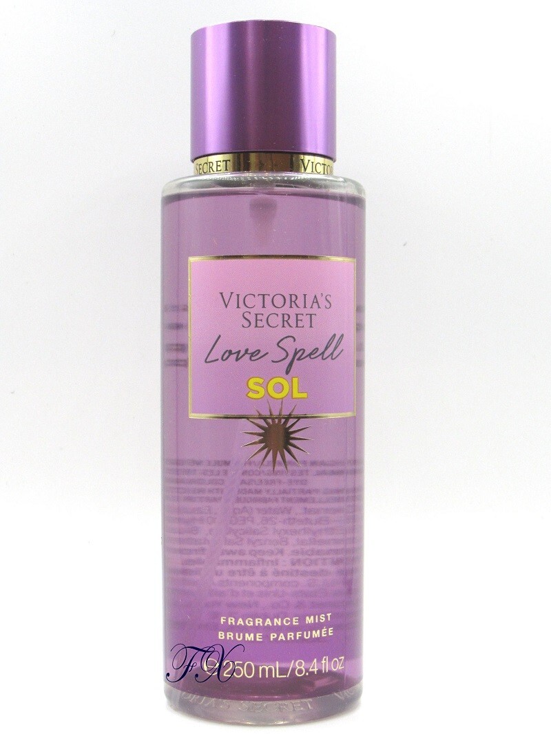 VICTORIA'S SECRET LOVE SPELL SOL FRAGRANCE BODY MIST SPRAY 8.4 FL