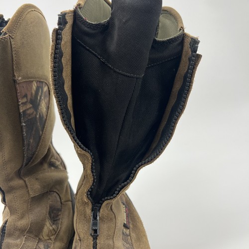 Cabela’s Gore-Tex Camo Zip Up Hunting Boots Ultra Insulation Size 10 W Scentlok - Picture 7 of 12