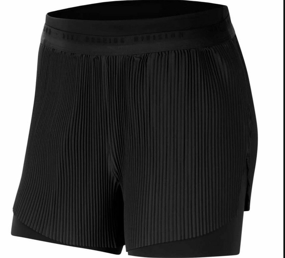 Nike Women's Run Division 3-In-1 Running Shorts CZ2837-010 BLACK