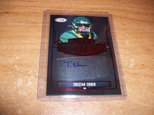 (2) 2022 Sage Peak Performance Football Trestan Ebner Rookie Auto Cards Bears