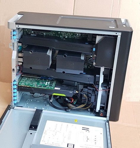 Dell Precision Tower 7910 / Dual Xeon 22 cores / 128 Go / 512 Go Nvme / M5000 - Photo 2/4