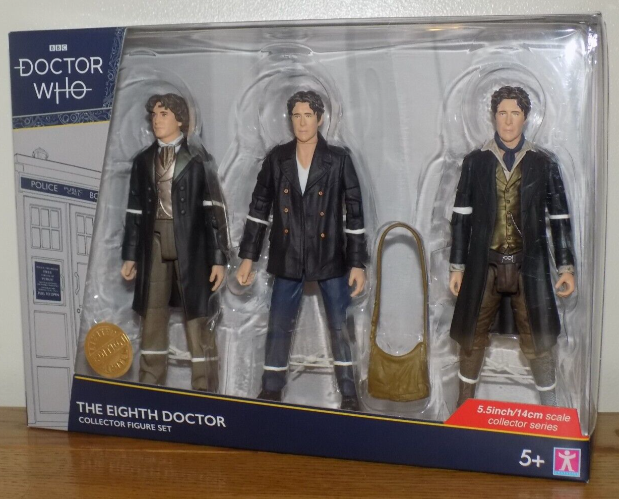 Dr Who - The Eighth Doctor Collector Figure Set