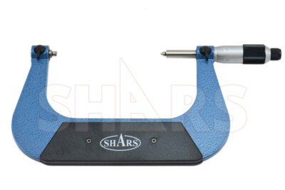 Shars 4-5'' Screw Thread Carbide Micrometer Multi Anvils .0002 New P}