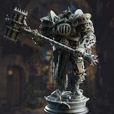 Hadrian Warforged Colossus Fighter Barbarian Paladin Miniature | D&D DnD