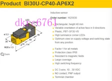 ONE NEW TURCK BI30U-CP40-AP6X2