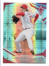 2019 Panini Chronicles Phoenix Hyper Prizm /299 Aaron Nola #13  Phillies
