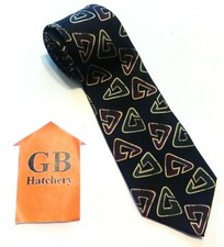 Neck Tie 48x3.5" Mens Keppenheimer USA made nice Geometric Shapes