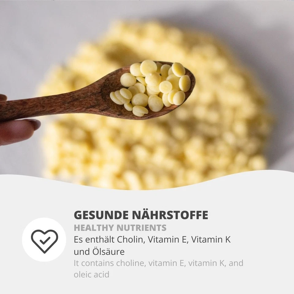 Kakaobutter Pastillen | 100g - 10kg Lebensmittelqualität | Cocoa Butter Chips - Bild 3 von 4