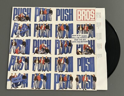 BROS ''Push'' - Vinyl 33t/LP - Original Erstpressung 1988