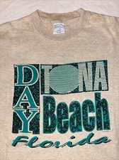 vtg single stitch XL Daytona Beach Florida Premier Sportswear shirt MADE IN USA