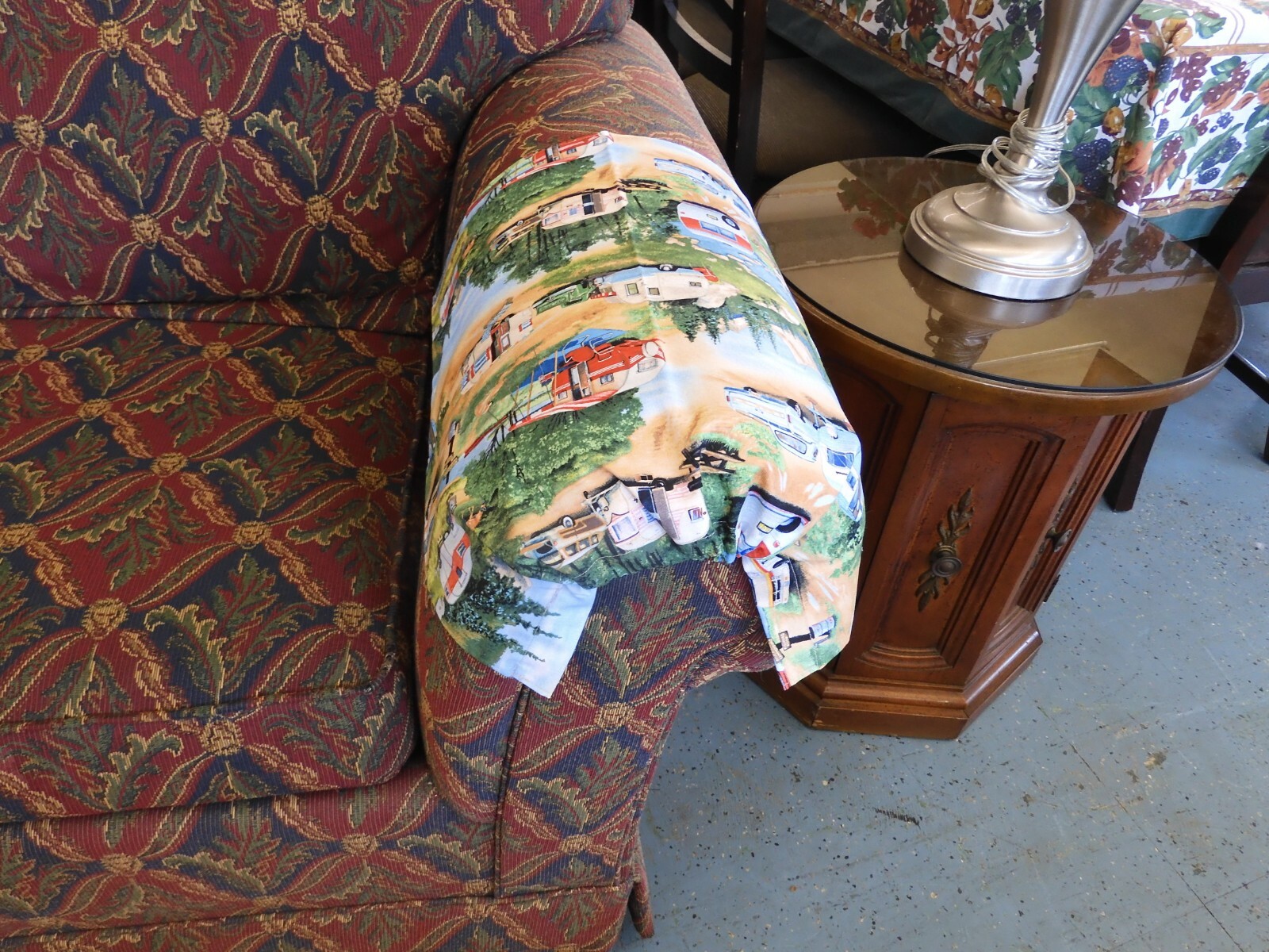 Camping, Campers Themed Handmade Chair Arm Covers eBay