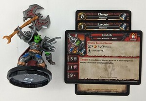 Gorebelly World of Warcraft Miniatures Figure WoW w/ Cards Core Set Common Orc