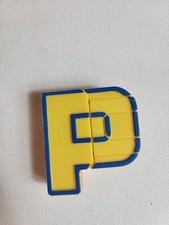 Vintage 1985 Alpha-Bots Transforming Letters Alphabet Transformers Letter P