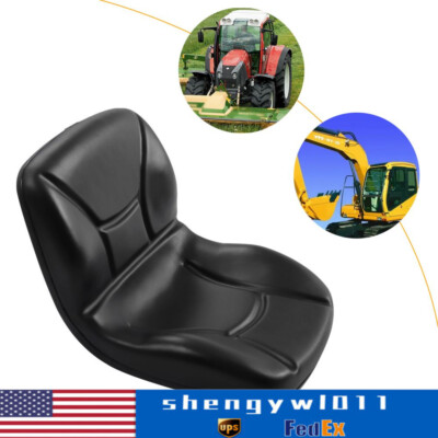 Black High Back Seat for John Deere  Compact Tractor