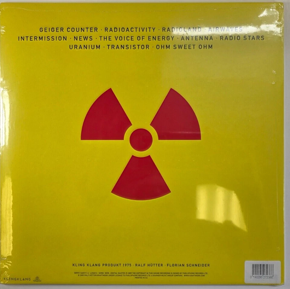 Kraftwerk Radio-Activity LP Album vinyl record 2020 limited yellow remastered - Image 2 of 4