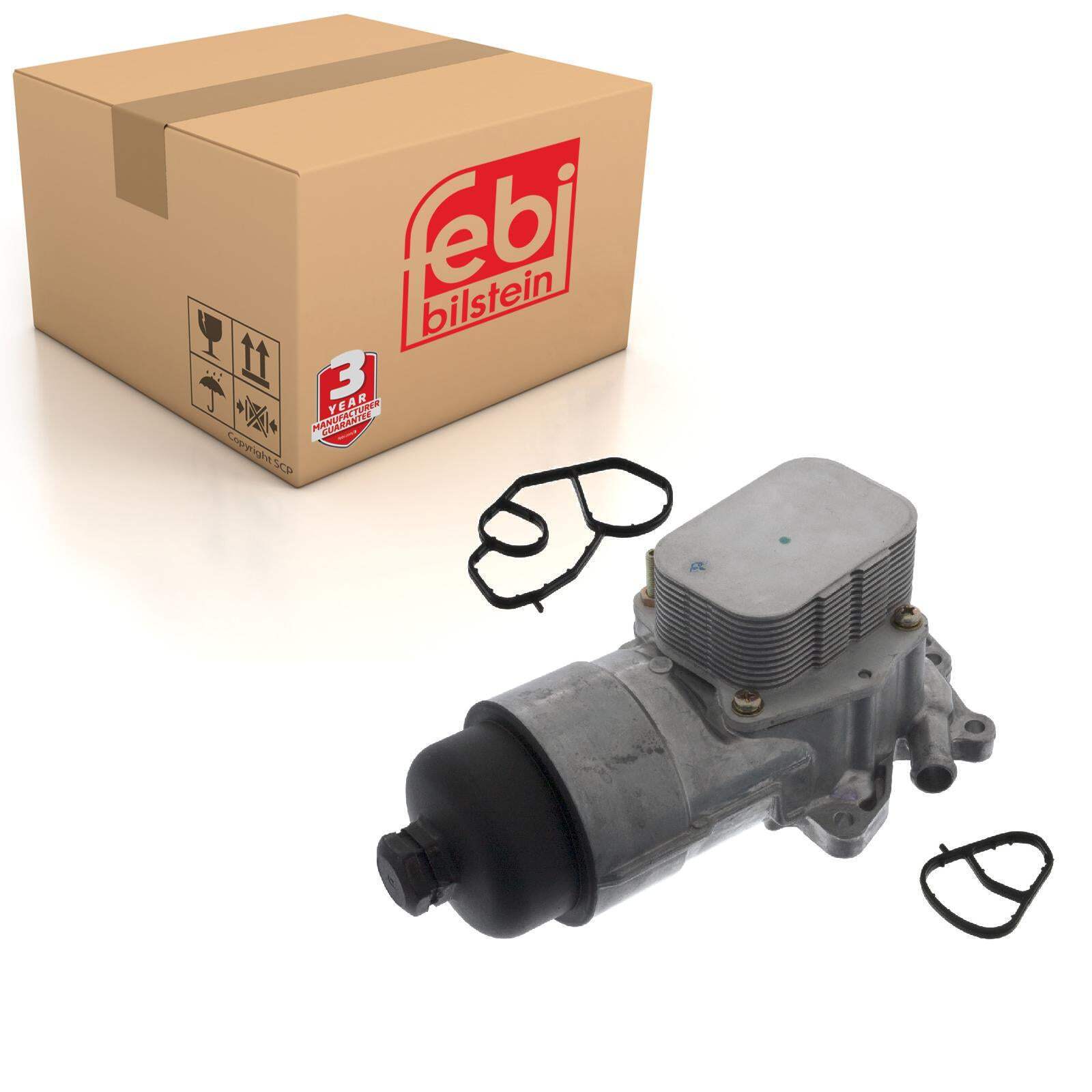 Housing, oil filter fits CITROEN C2 JM 1.4D 03 to 09 1103K0 1103N9 Febi Quality - Image 23