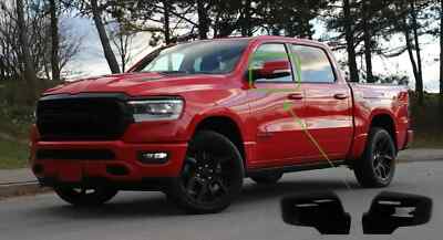 Custom Painted Mirror Cap Replacement Covers Set For 19-24 Ram 1500 Any Color