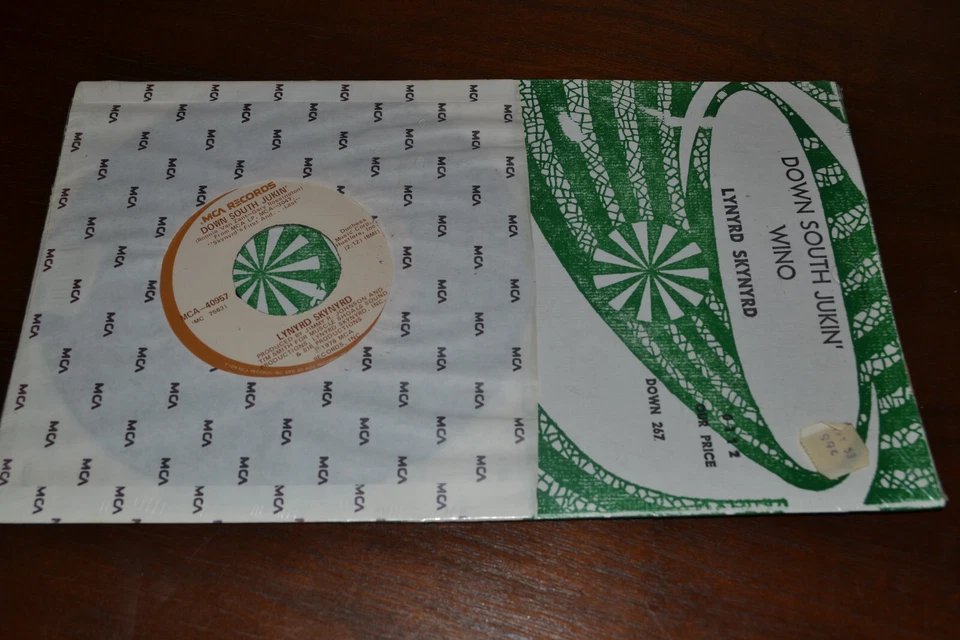 Lynyrd Skynyrd MEGA-RARE 45 SEALED Long Sleeve 1978 WINO / DOWN SOUTH JUNKIN' SS - Image 4 of 4