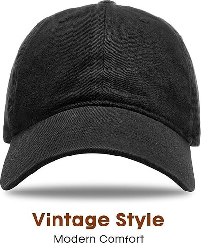 Cotton Baseball Cap Ball Dad Hat Adjustable Plain Solid Washed Men Washed PC - Picture 20 of 25