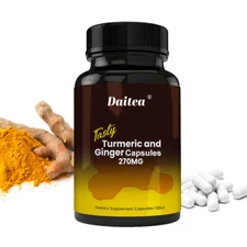 Turmeric Ginger Capsules 270 Mg Effectively Relieve Joint Pain