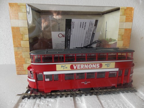 Leeds Feltham Tram, Motorised. Atlas. 4WD chassis Strong runner VGC Good Box.