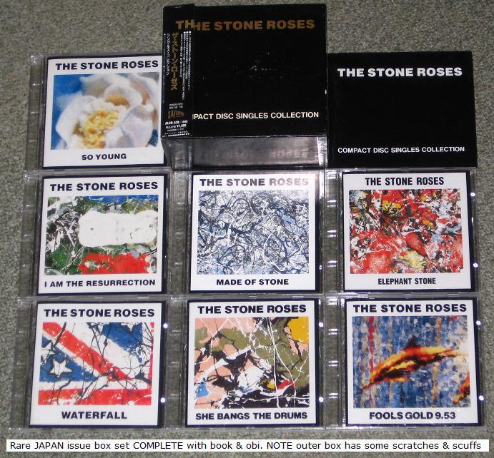 $0 ship! The Stone Roses JAPAN 1992 7 x CD BOX SET obi COMPLETE
