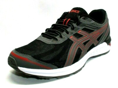 Asics Herren Gel-Sileo Laufschuhe Schwarz/Cayene