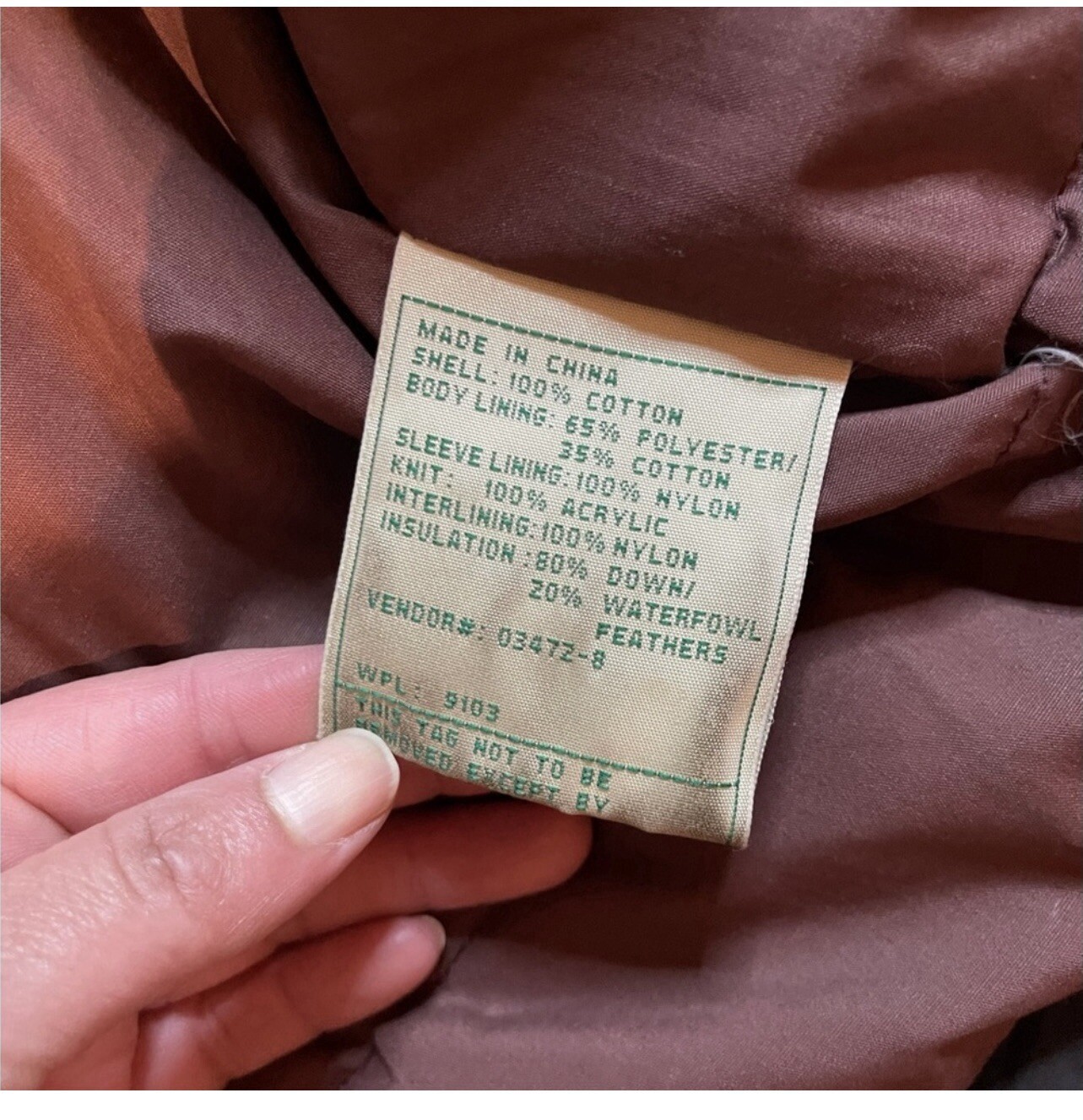 American Eagle Outfitter Down Jacket Size Small - image 4