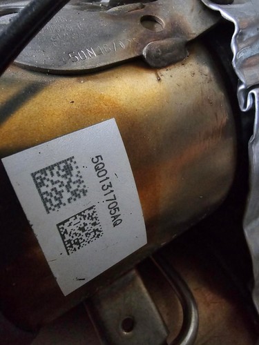 Original VW AUDI Katalysator DPF Dieselpartikelfilter 5Q0131705AQ - Bild 4 von 4