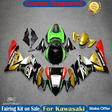 Injection Fairing Kit Bodywork Plastic ABS fit For Kawasaki ZX10R 2004~05