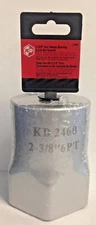 KD Tools 2460 2-3/8" Hex Wheel Bearing Lock Nut Socket 1/2" Drive 6 Point