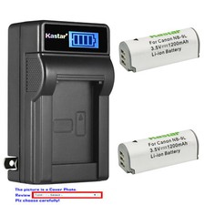 Kastar Battery LCD Wall Charger for Canon NB-9L CB-2LB Canon Powershot SD4500 IS
