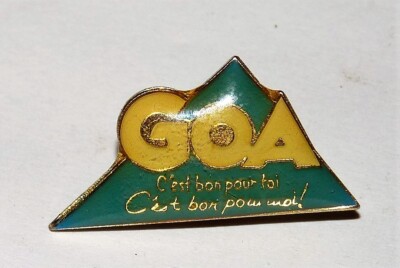A03 / Pin's Pins Pin VINTAGE GOA it's good for you it's good for me