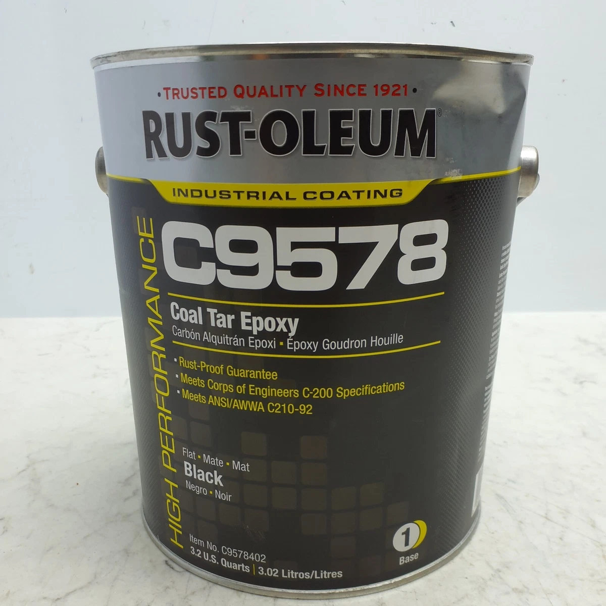 Rustoleum two part epoxy paint new arrivals